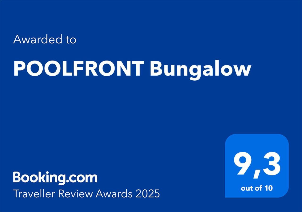פלאייה דל אינגלז Poolfront Bungalow מראה חיצוני תמונה